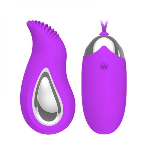 PRETTY LOVE - Fairy Wireless Remote Vibrating Egg (Chargeable - Purple) PRETTY LOVE - Fairy Wireless Remote Vibrating Egg (Chargeable - Purple)
